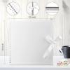 image:imageGOTIDEAL 80 Pages Scrapbook Album with 10 Metallic MarkersCraft Paper Photo Album for Wedding and Anniversary Family DIY Scrapbook Accessories with Scrapbooking Stickers CornersBlackWhite