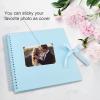 image:imageGOTIDEAL 80 Pages Scrapbook Album with 10 Metallic MarkersCraft Paper Photo Album for Wedding and Anniversary Family DIY Scrapbook Accessories with Scrapbooking Stickers CornersBlackBlue