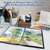 image:imageGOTIDEAL Art Portfolios 11x17Large Portfolio Folder30 Pockets Display 60 Pages Kids Art Painting Portfolio Binder with Clear Plastic SleevesPresentation Book Book for Artists Artwork Drawing