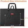 image:imageGOTIDEAL Light Weight Art Portfolio Bag 18x24 Inches Waterproof Art Portfolio Case with Shoulder amp Handle Carry Storage Carrying Bag for Artwork Sketch Drawing Canvas Photography Poster 18x24