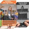 image:imageGOTIDEAL Light Weight Art Portfolio BagSide Widening 36x48 Inches Waterproof Art Portfolio Case with ShoulderampHandle Carry Storage Carrying Bag for Artwork Sketch Drawing Canvas Photography Poster18x24
