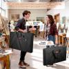 image:imageGOTIDEAL Light Weight Art Portfolio BagSide Widening 36x48 Inches Waterproof Art Portfolio Case with ShoulderampHandle Carry Storage Carrying Bag for Artwork Sketch Drawing Canvas Photography Poster24x36