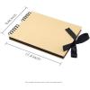 image:imageGotideal 80 Pages Scrapbook Album with 10 Metallic Markers Craft Paper Photo Album for Wedding and Anniversary Family DIY Scrapbook Accessories with Scrapbooking Stickers CornersWhiteYellow