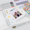 image:imageGotideal 80 Pages Scrapbook Album with 10 Metallic Markers Craft Paper Photo Album for Wedding and Anniversary Family DIY Scrapbook Accessories with Scrapbooking Stickers CornersWhiteWhite
