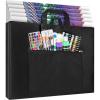 image:imageGOTIDEAL Light Weight Art Portfolio BagSide Widening 36x48 Inches Waterproof Art Portfolio Case with ShoulderampHandle Carry Storage Carrying Bag for Artwork Sketch Drawing Canvas Photography Poster18x24