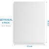 image:imageGOTIDEAL 10Pcs Black Stretched Canvases for Painting Multi Pack 4x4 5x7 8x109x12 11x14 Set of 10 Primed 100 Cotton Artist Blank Canvas Boards for Painting Acrylic Pouring Oil Paint ArtWhite