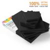 image:imageGOTIDEAL 10Pcs Black Stretched Canvases for Painting Multi Pack 4x4 5x7 8x109x12 11x14 Set of 10 Primed 100 Cotton Artist Blank Canvas Boards for Painting Acrylic Pouring Oil Paint ArtBlack