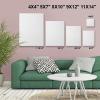 image:imageGOTIDEAL 10Pcs Black Stretched Canvases for Painting Multi Pack 4x4 5x7 8x109x12 11x14 Set of 10 Primed 100 Cotton Artist Blank Canvas Boards for Painting Acrylic Pouring Oil Paint ArtWhite