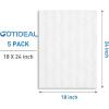 image:imageGOTIDEAL 10Pcs Black Stretched Canvases for Painting Multi Pack 4x4 5x7 8x109x12 11x14 Set of 10 Primed 100 Cotton Artist Blank Canvas Boards for Painting Acrylic Pouring Oil Paint ArtWhite