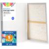 image:imageGOTIDEAL 10Pcs Black Stretched Canvases for Painting Multi Pack 4x4 5x7 8x109x12 11x14 Set of 10 Primed 100 Cotton Artist Blank Canvas Boards for Painting Acrylic Pouring Oil Paint ArtWhite