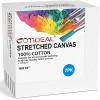 image:imageGOTIDEAL 10Pcs Black Stretched Canvases for Painting Multi Pack 4x4 5x7 8x109x12 11x14 Set of 10 Primed 100 Cotton Artist Blank Canvas Boards for Painting Acrylic Pouring Oil Paint ArtWhite