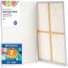 image:imageGOTIDEAL 10Pcs Black Stretched Canvases for Painting Multi Pack 4x4 5x7 8x109x12 11x14 Set of 10 Primed 100 Cotton Artist Blank Canvas Boards for Painting Acrylic Pouring Oil Paint ArtWhite