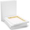 image:imageGOTIDEAL 10Pcs Black Stretched Canvases for Painting Multi Pack 4x4 5x7 8x109x12 11x14 Set of 10 Primed 100 Cotton Artist Blank Canvas Boards for Painting Acrylic Pouring Oil Paint ArtWhite