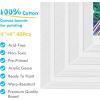 image:imageGOTIDEAL Bulk Canvas Boards for Painting 8x10 inch Value Pack of 40 Gesso Primed Canvases for Painting  100 Cotton Art Supplies Canvas for Acrylic Paint Pouring Oil Paint4x4 inch