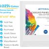 image:imageGOTIDEAL Canvas Boards for Painting 8x10 inch Set of 4 Gesso Primed White Blank Canvases for Painting  100 Cotton Art Supplies Canvas Panel for Acrylic Paint Pouring Oil Paint
