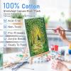 image:imageGOTIDEAL Canvas for Painting 18 Pack Multi Pack 4x4 5x7 8x10 9x1211x14 Canvas Boards for Painting Primed White Blank Artist Canvas Variety Pack for Acrylic Oil Paint Watercolor GouacheWhite Stretched Canvas
