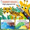 image:imageGOTIDEAL Acrylic Paint MarkersAcrylic Brush Markers Paint Pens No Bleed Paint markers for FabricWoodRocksCanvas PaintingGlassCeramicArt Craft Supplies24 Colors72 Colors