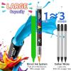 image:imageGOTIDEAL Acrylic Paint MarkersAcrylic Brush Markers Paint Pens No Bleed Paint markers for FabricWoodRocksCanvas PaintingGlassCeramicArt Craft Supplies24 Colors12 Colors