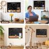 image:imageGotideal Chalkboard Calendar 24 x 18 Chalk Board Calendar for Wall Magnetic Chalkboard FramedWall MountedBlackboard for OfficeKitchenSchoolHome