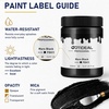 image:imageGOTIDEAL Metallic Gold Acrylic Paint Gold Leaf Large Paint 500ml169ozMars Black
