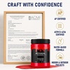 image:imageGOTIDEAL Metallic Gold Acrylic Paint Gold Leaf Large Paint 500ml169ozScarlet Red