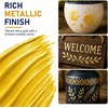 image:imageGOTIDEAL Metallic Gold Acrylic Paint Gold Leaf Large Paint 500ml169ozShiny Metallic Gold