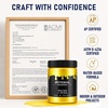 image:imageGOTIDEAL Metallic Gold Acrylic Paint Gold Leaf Large Paint 500ml169ozShiny Metallic Gold