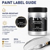 image:imageGOTIDEAL Metallic Gold Acrylic Paint Gold Leaf Large Paint 500ml169ozSilver