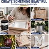 image:imageGOTIDEAL Metallic Gold Acrylic Paint Gold Leaf Large Paint 500ml169ozTitanium White